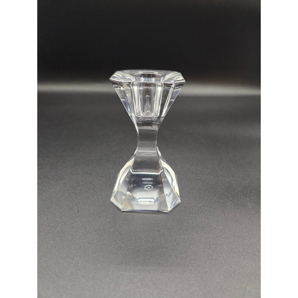Villeroy and Boch 4" Crystal Club Candle Holder